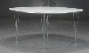 Piet Hein og Bruno Mathsson, Supercirkel spisebord.