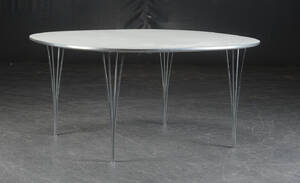 Piet Hein og Bruno Mathsson, Supercirkel spisebord.