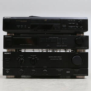 STEREO SONY 3 DELAR, Förstärkare, radiodel, CD samt tillhörande fjärrkontroll.