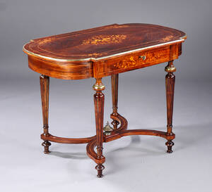 Napoleon III bord, 1800-tallets midte