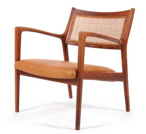 Karl-Erik Ekselius, lænestol af teak, model F139