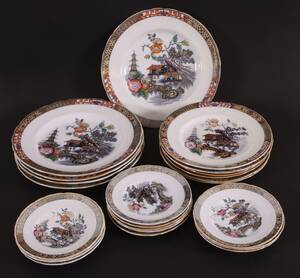 Matservisdelar, Japan, Rörstrand, 181900-tal