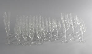 Anna Ehrner, Kosta Boda, modell Line, glas, 17st 23st snarlika