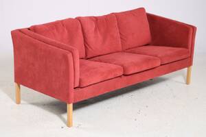 Skippers Furniture,Tre-pers sofa med løse hynder