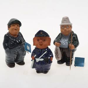 FIGURINER BERSBO. Design Rolf Bergh. Tre stycken.