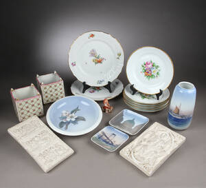 Royal Copenhagen, Bing Grøndahl m.fl. En samling porcelæn 17