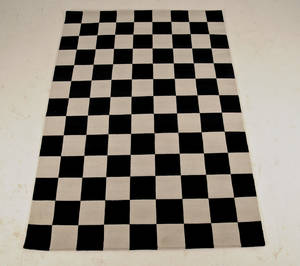 Modern art håndknyttet tæppe, 173x245 cm.