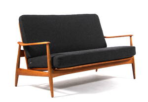 Arne Vodder. Tre-pers. sofa, model FD161