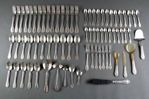 Georg Jensen. Bestik af sølv Liljekonval 73