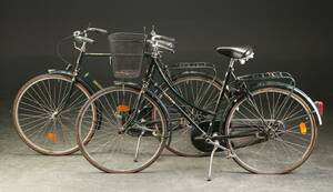 Raleigh. Herrecykel samt damecykel, model Club De Luxe 2