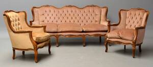 Nyrococo sofa samt to armstole 3 Denne vare er sat til omsalg under nyt varenummer 4637994