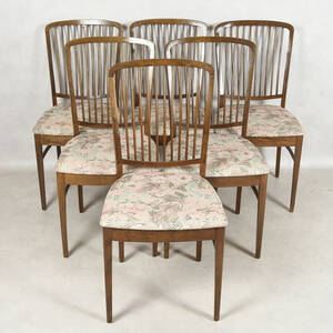 STOLAR, 7 st, mahogny, Danmark.