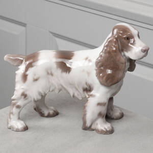 FIGURIN, Cocker Spaniel, porslin, Bing Gröndahl