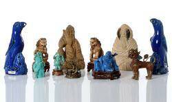 FIGURER, 11 DELAR, ASIEN 1900-TAL