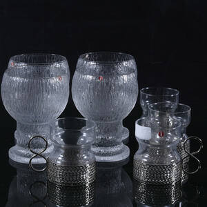 GLAS, 8 delar, Ittala, Finland.