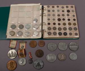 Danmark samling mønter og medaljer m.v.