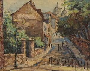 Oljemålning, L Lacroix