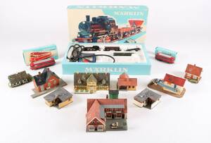 Märklin startsæt, lokomotiv mm. 11