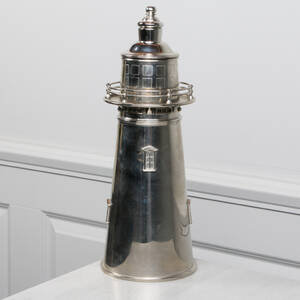 FYR COCKTAILSHAKER, Lighthouse Shaker, rostfritt stål, Newport
