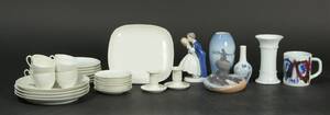 Royal Copenhagen Kgl. P. Thorkild Olsen. Hvedekorn. Diverse dele stel figurer 36
