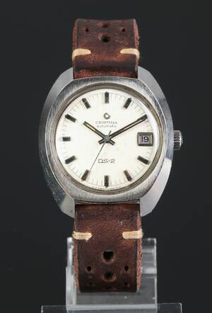 Vintage Certina DS-2 Automatic, herrearmbåndsur af stål