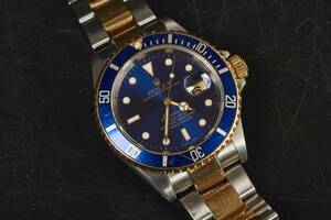 Rolex Submariner herrearmbåndsur af guld 18 kt. og stål, ref. 16613. Ca. 2002 Denne vare er sat til omsalg under nyt varenummer 5108732