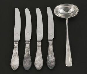 Silver 5 delar