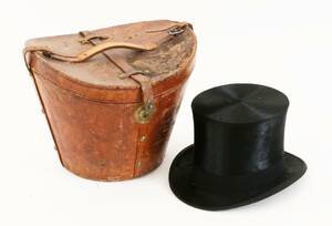 Stormhatt med hattlåda, 1900-talets början