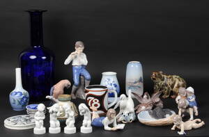 Samling porcelæn. Royal Copenhagen, Bing Grøndahl m.fl. 28
