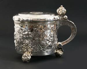 Dryckeskanna i silver, barock, 1700-talets första del