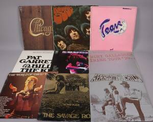 LP skivor, 42st, blandat, Beatles, Aphrodites Child, David Bowie, Savage Rose,Cactus, Mud Slide Jim, Kubes, Grand Funk, Rekyl, Lighthouse mm
