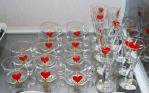 PARTI GLAS, 20 delar, Catharina Åselius-Lidbeck, Lindshammar
