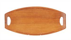 Bricka i teak, Danmark, 195060-tal