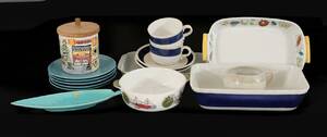 Parti porslin, mestadels 195060-tal