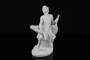 FIGURIN, parian, Neapolitansk fiskargosse, Gustafsberg