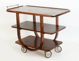 Serveringsvagn, art deco, 193040-tal