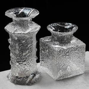TIMO SARPANEVA, 2 st vaser, Cactus Finlandia, Iittala, Finland