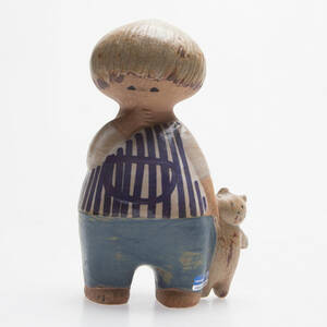LISA LARSON. Figurin, stengods, Malin M, Gustavsberg.