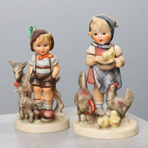 FIGURINER, 2 st, MJ Hummel, Goebel