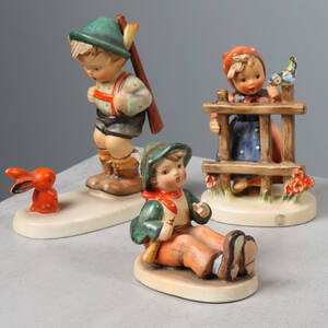 FIGURINER, 3 st, MJ Hummel, Goebel