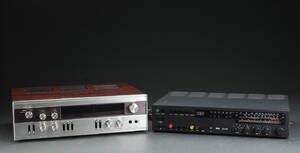 Luxman 600 og Braun Regie 450. Par AMFM recivere med indbyggede forstærkere 2