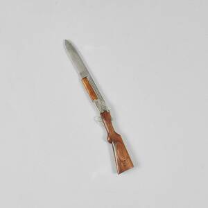 Brevkniv, Metall och trä