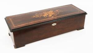 Speldosa, Harp Harmonic Piccolo, Schweiz, omkring år 1900