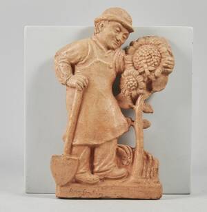Väggrelief, Aron Sandberg 1873-1959