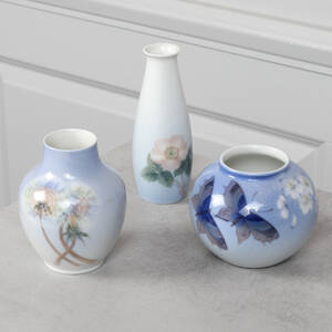 VASER 3 st, Royal Copenhagen samt BG