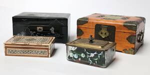 Fire diverse skrin, 1900-tallet. 4
