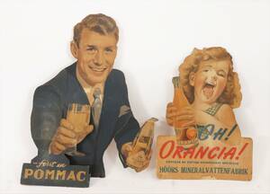 Reklamskyltar 2st, 1900-talets första hälft