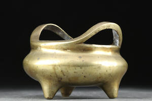 Kinesisk røgelseskar af bronze, 18001900-tallet