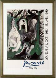 UTSTÄLLNINGSAFFISCH, PICASSO 1960-1973