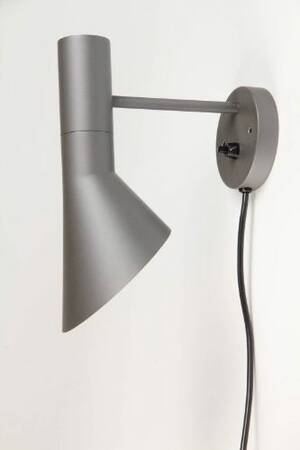 Arne Jacobsen. AJ væglampe, mørke grå